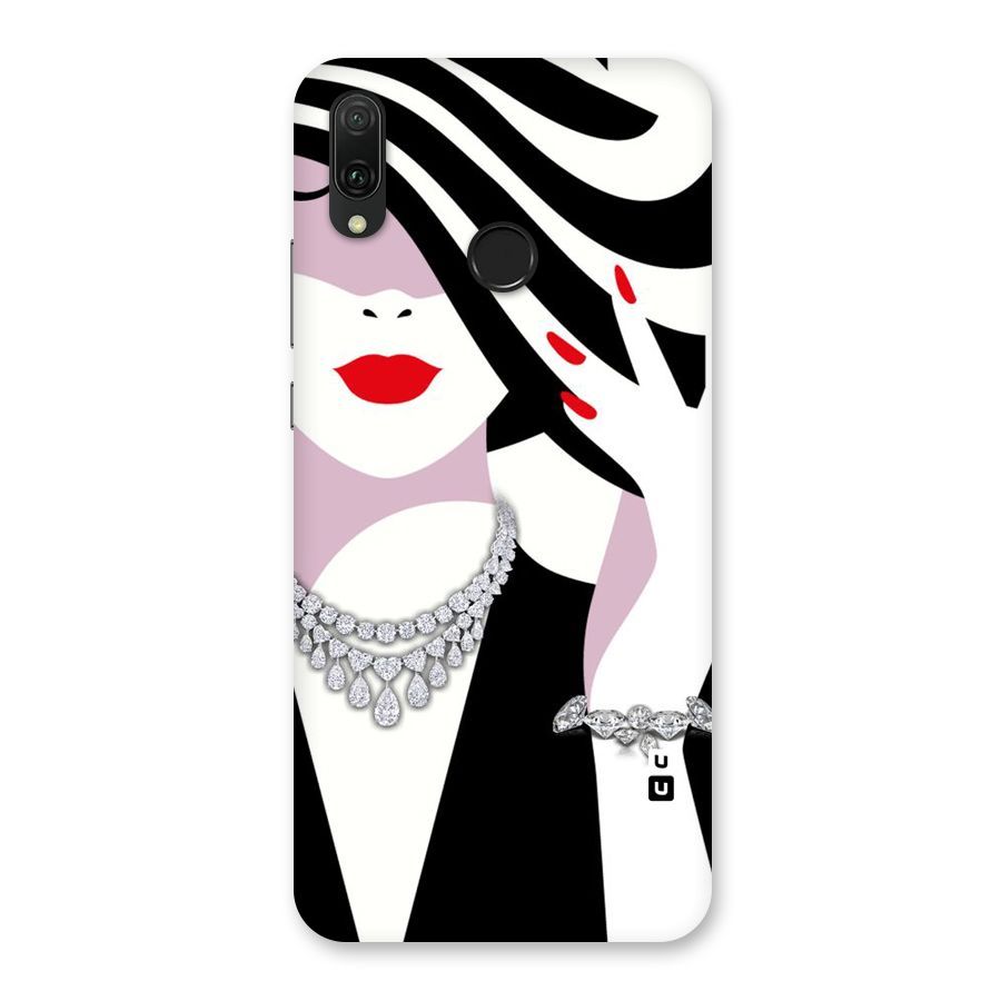 Women Beauty Back Case for Huawei Y9 (2019)