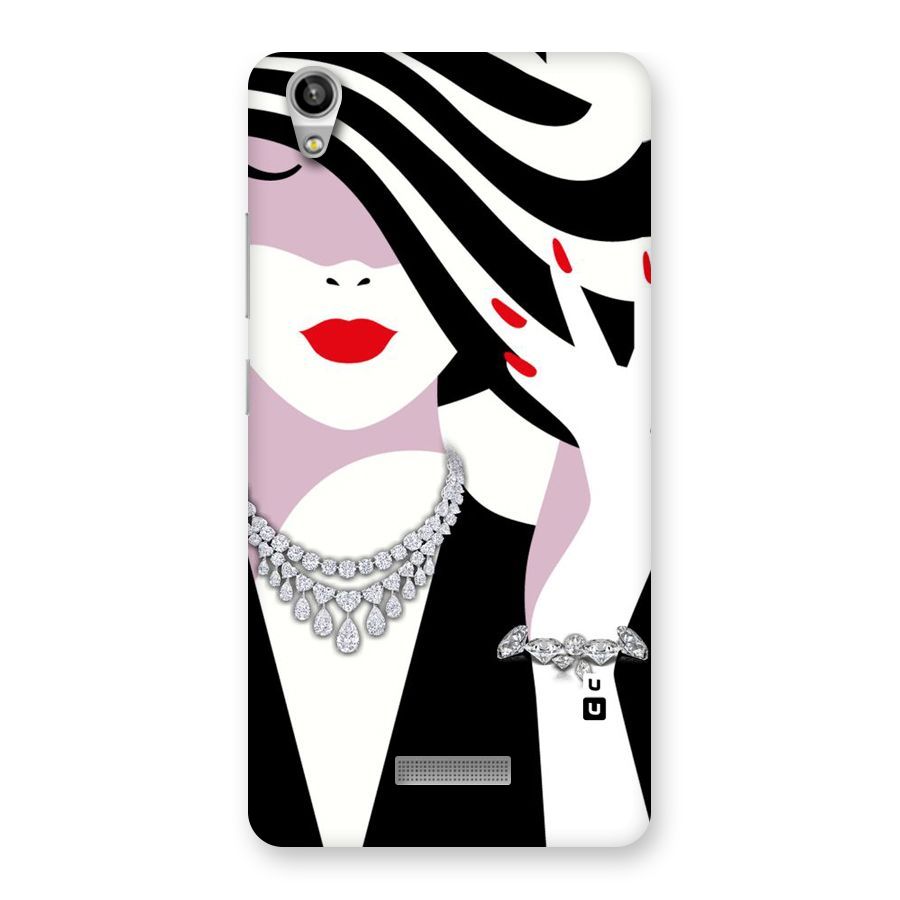 Women Beauty Back Case for Lava-Pixel-V1