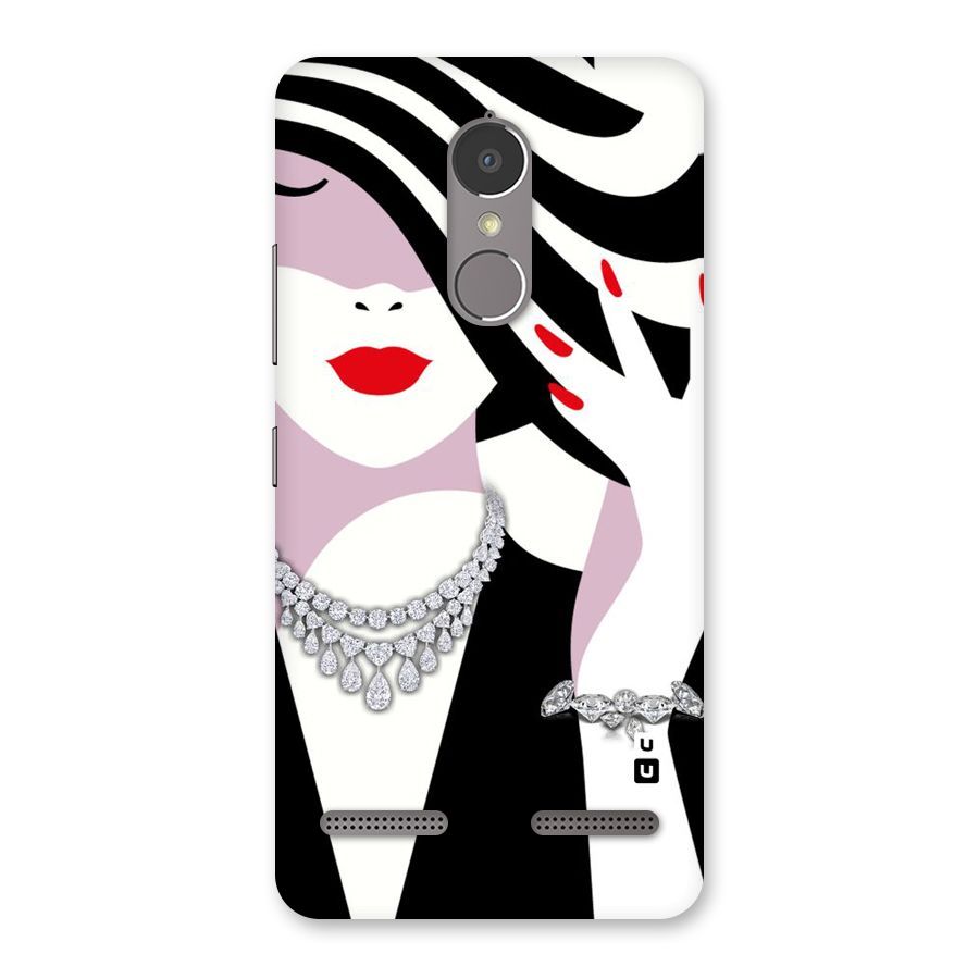 Women Beauty Back Case for Lenovo K6