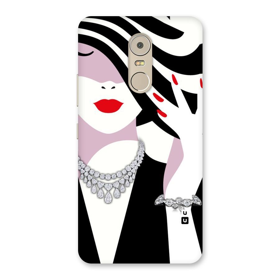 Women Beauty Back Case for Lenovo K6 Note
