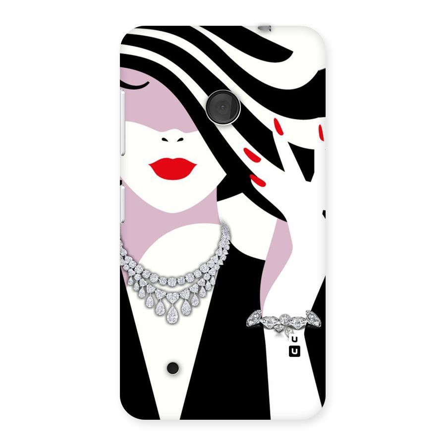 Women Beauty Back Case for Lumia 530