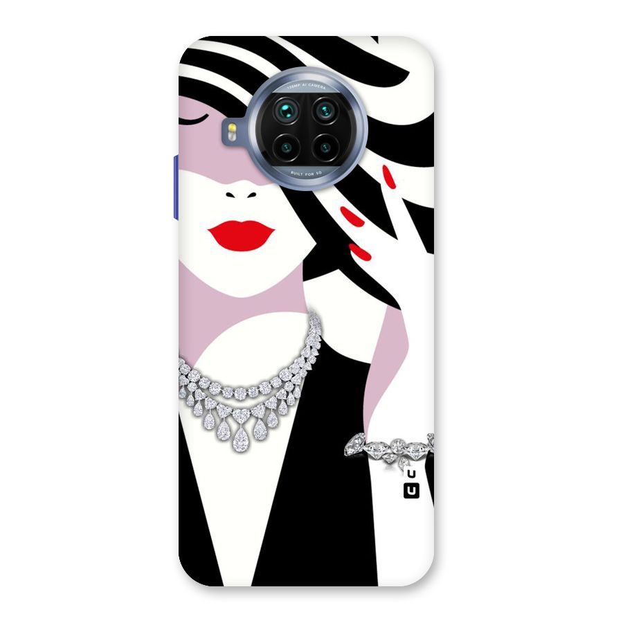 Women Beauty Back Case for Mi 10i