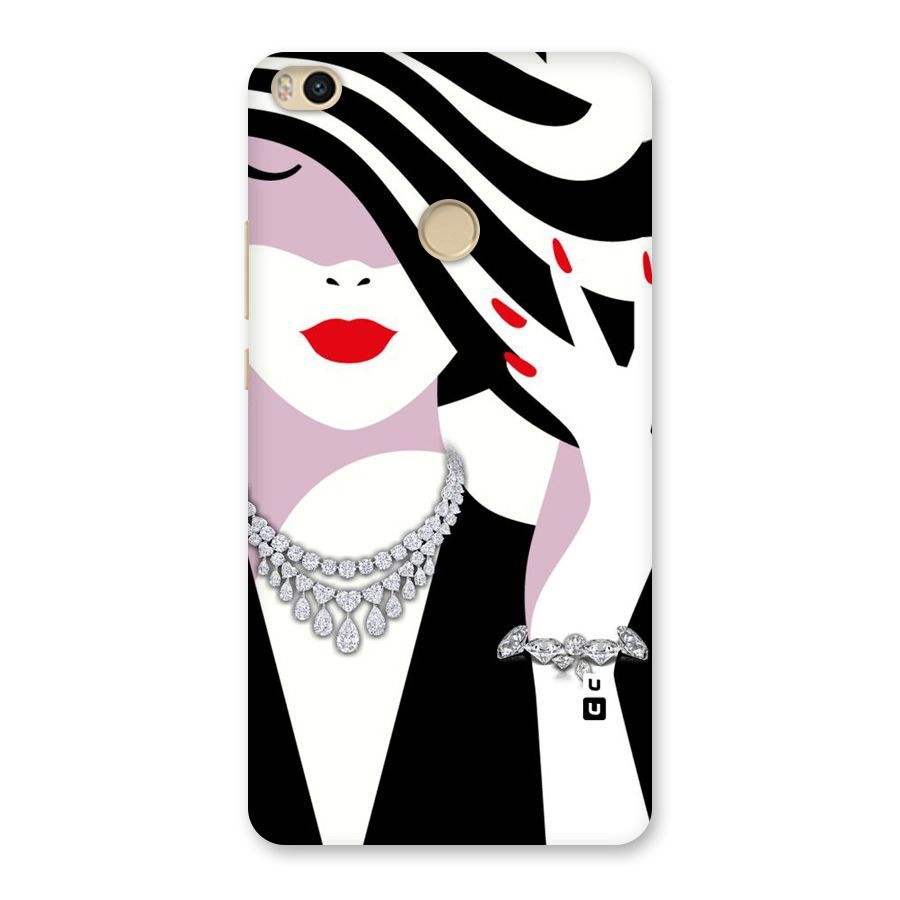 Women Beauty Back Case for Mi Max 2