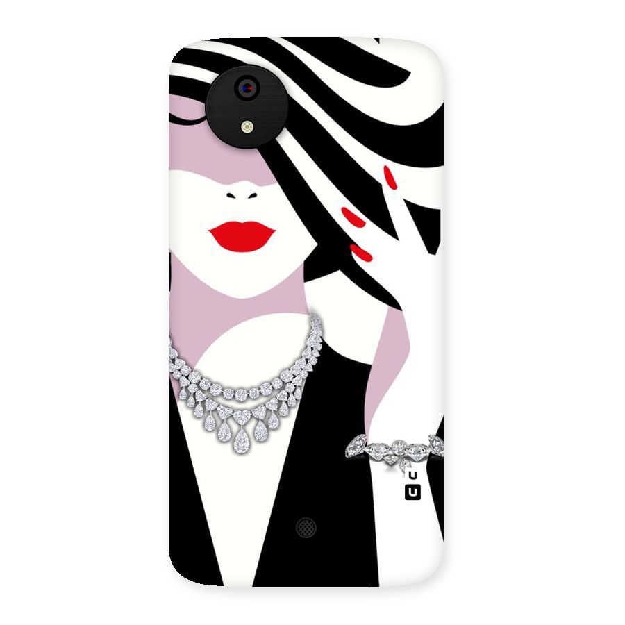 Women Beauty Back Case for Micromax Canvas A1
