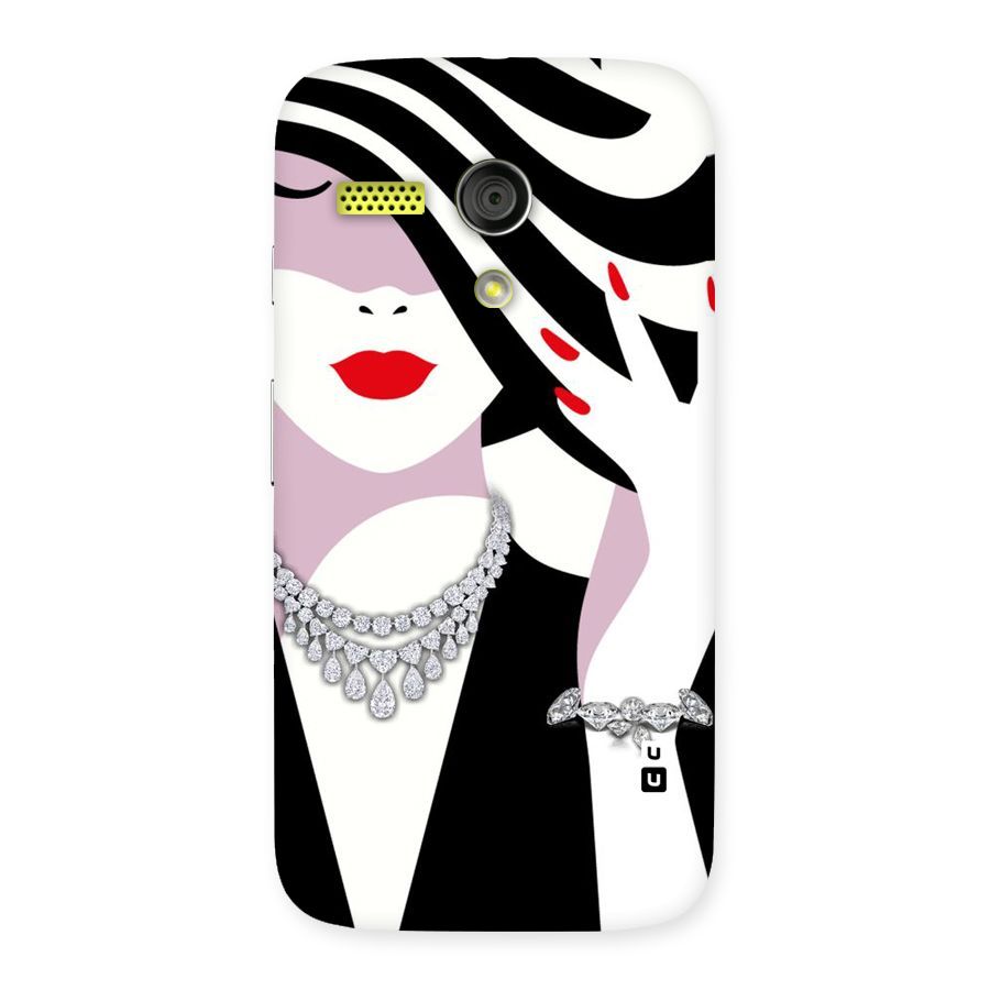 Women Beauty Back Case for Moto G