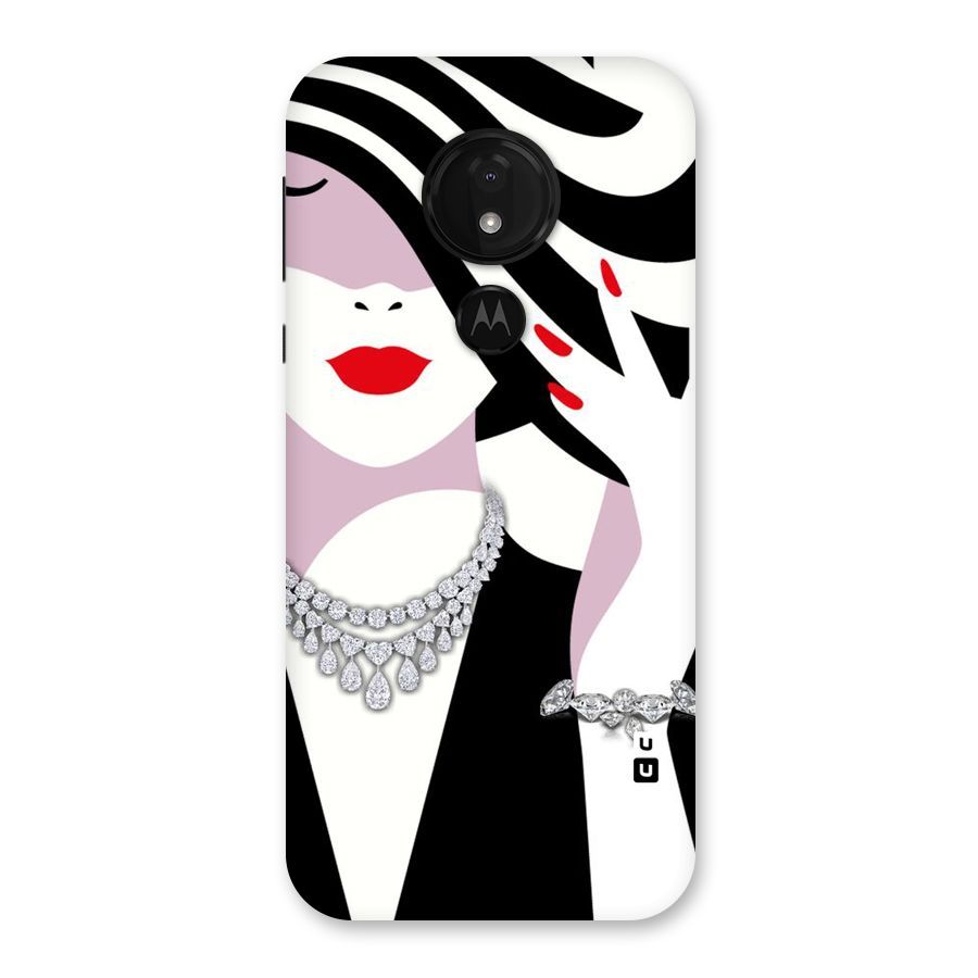 Women Beauty Back Case for Moto G7 Power
