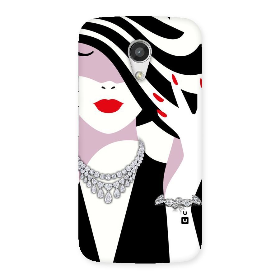 Women Beauty Back Case for Moto G 2nd Gen