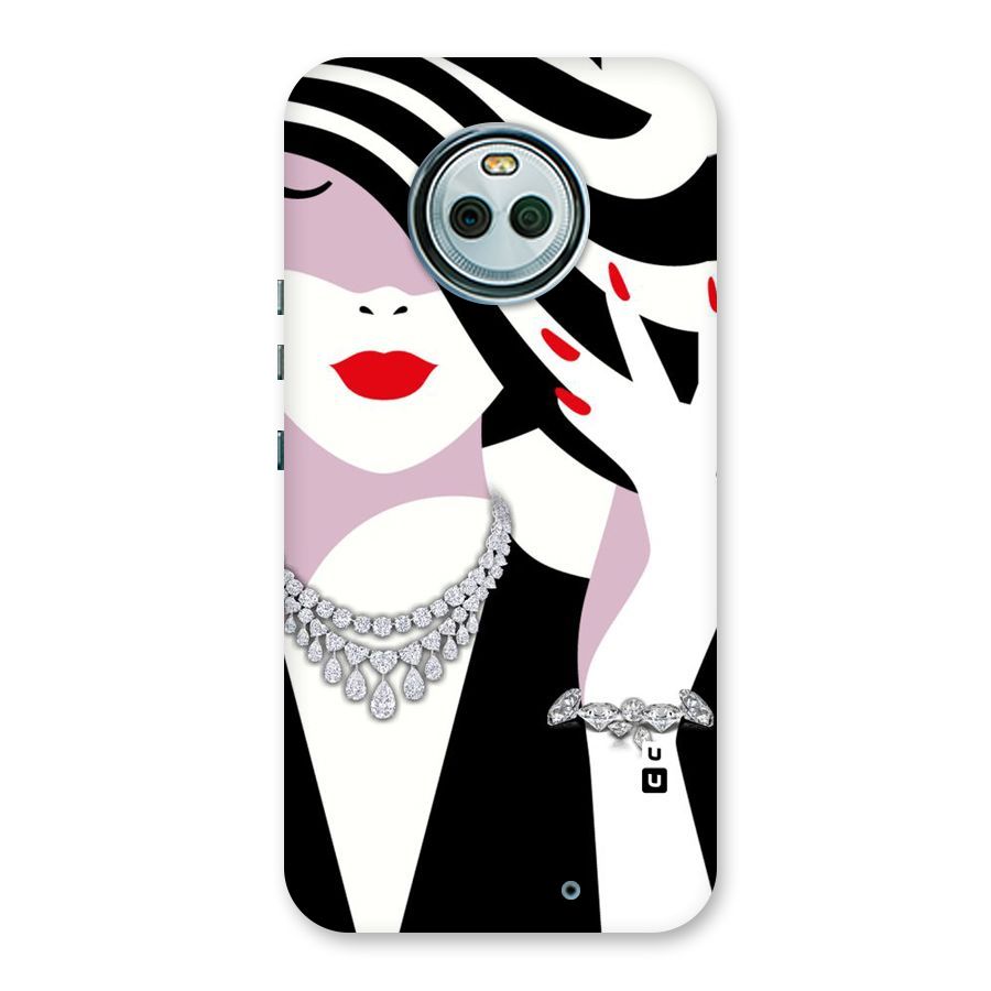 Women Beauty Back Case for Moto X4