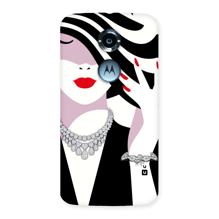 Women Beauty Back Case for Moto X 2nd Gen