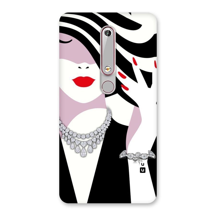 Women Beauty Back Case for Nokia 6.1