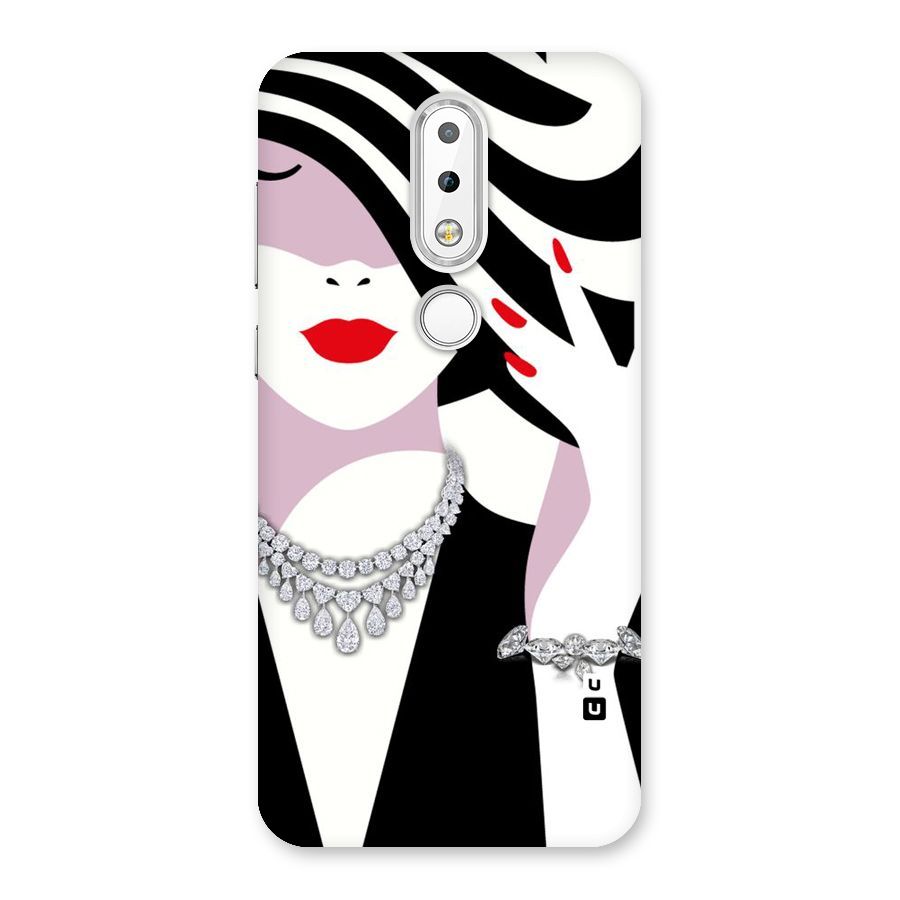 Women Beauty Back Case for Nokia 6.1 Plus