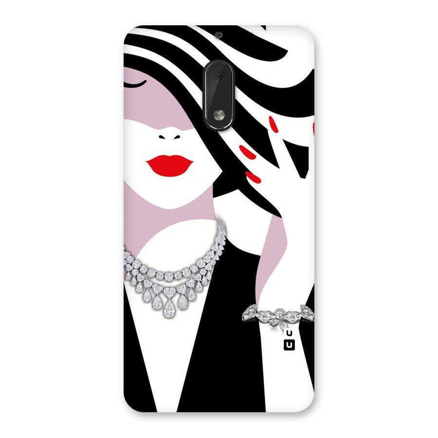 Women Beauty Back Case for Nokia 6