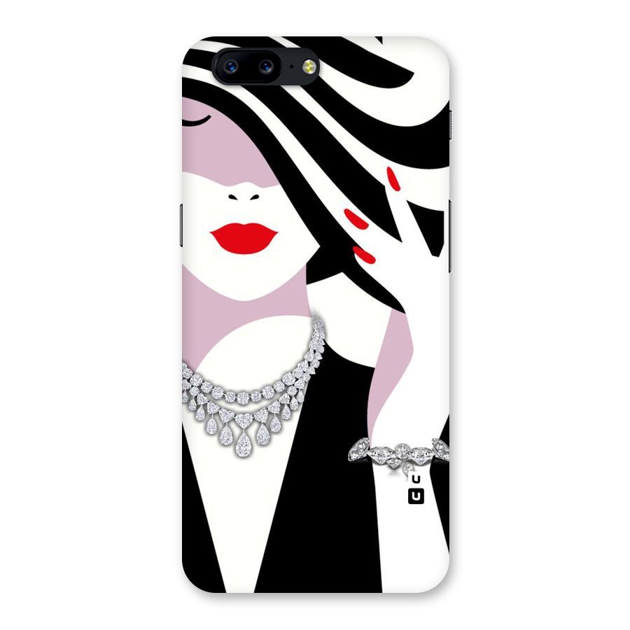 Women Beauty Back Case for OnePlus 5