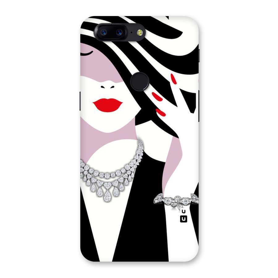 Women Beauty Back Case for OnePlus 5T