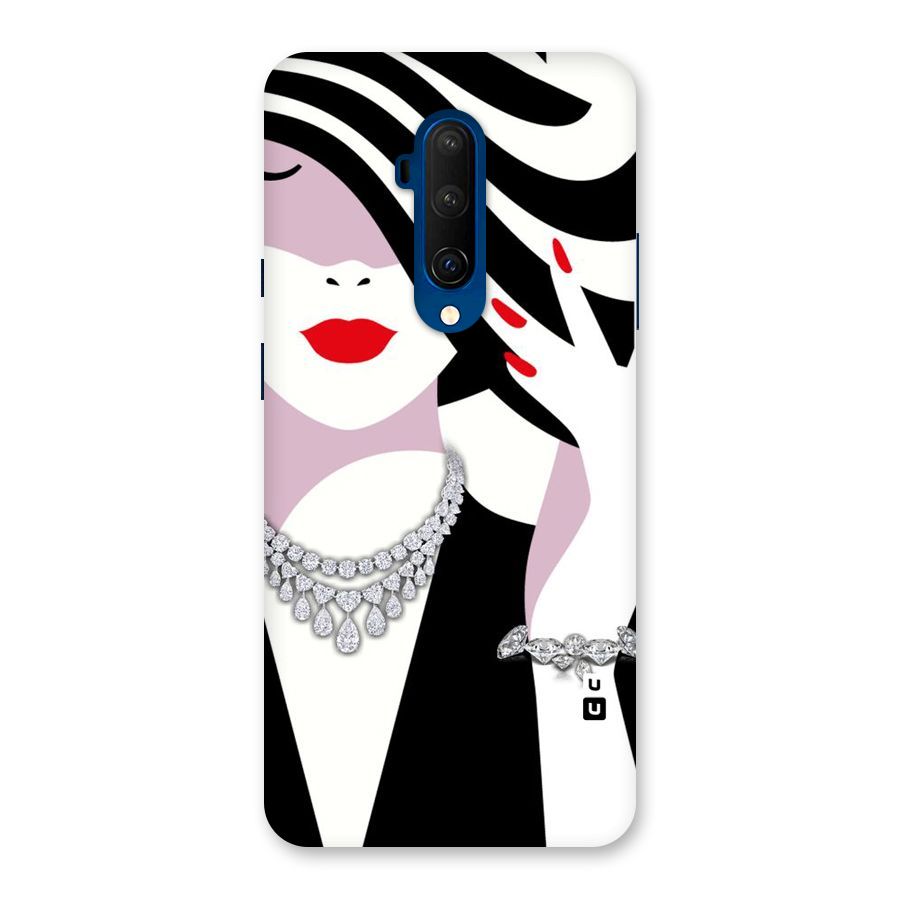 Women Beauty Back Case for OnePlus 7T Pro