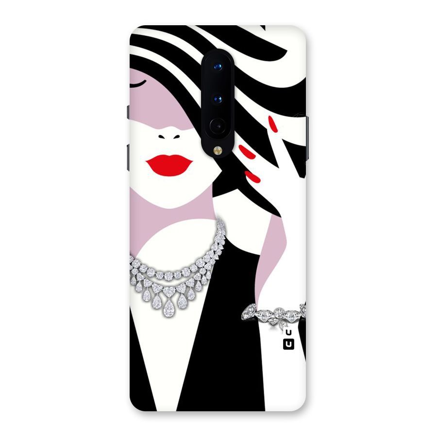 Women Beauty Back Case for OnePlus 8