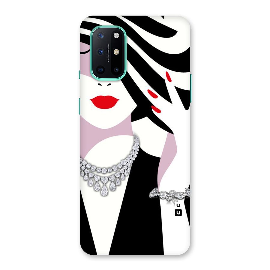 Women Beauty Back Case for OnePlus 8T