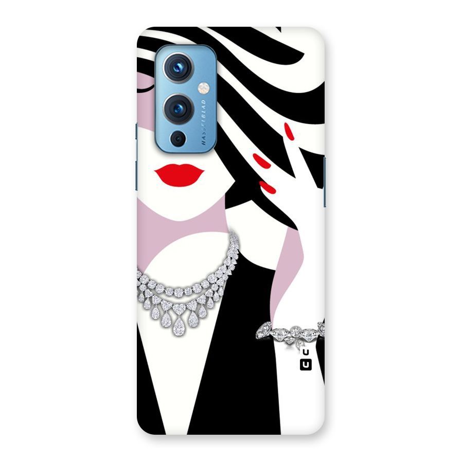 Women Beauty Back Case for OnePlus 9