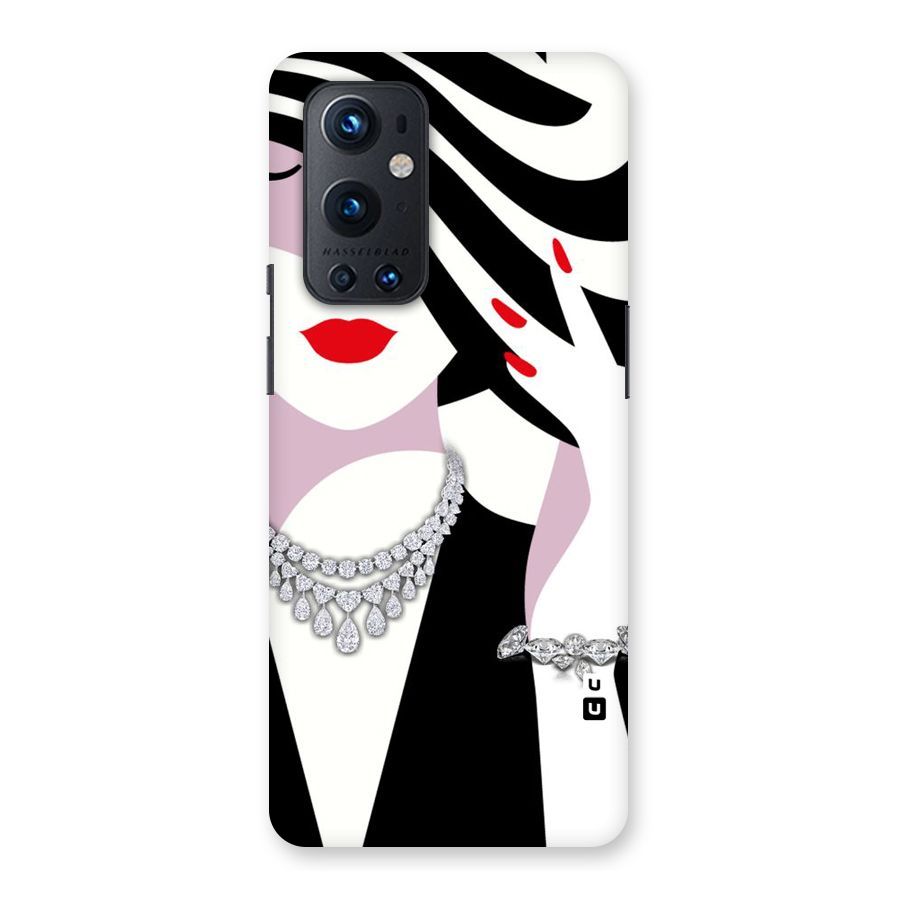 Women Beauty Back Case for OnePlus 9 Pro