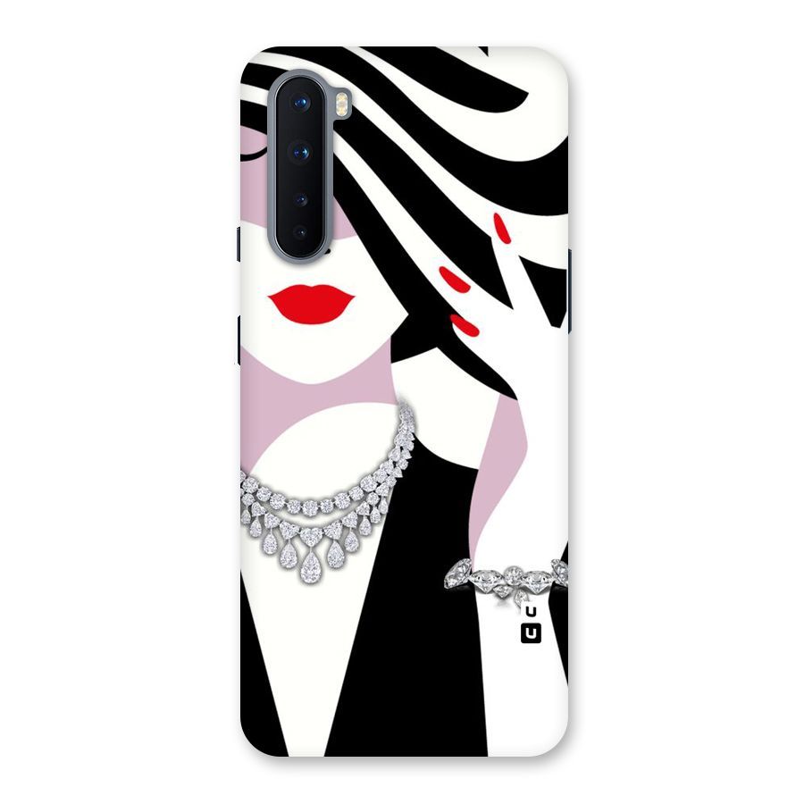 Women Beauty Back Case for OnePlus Nord
