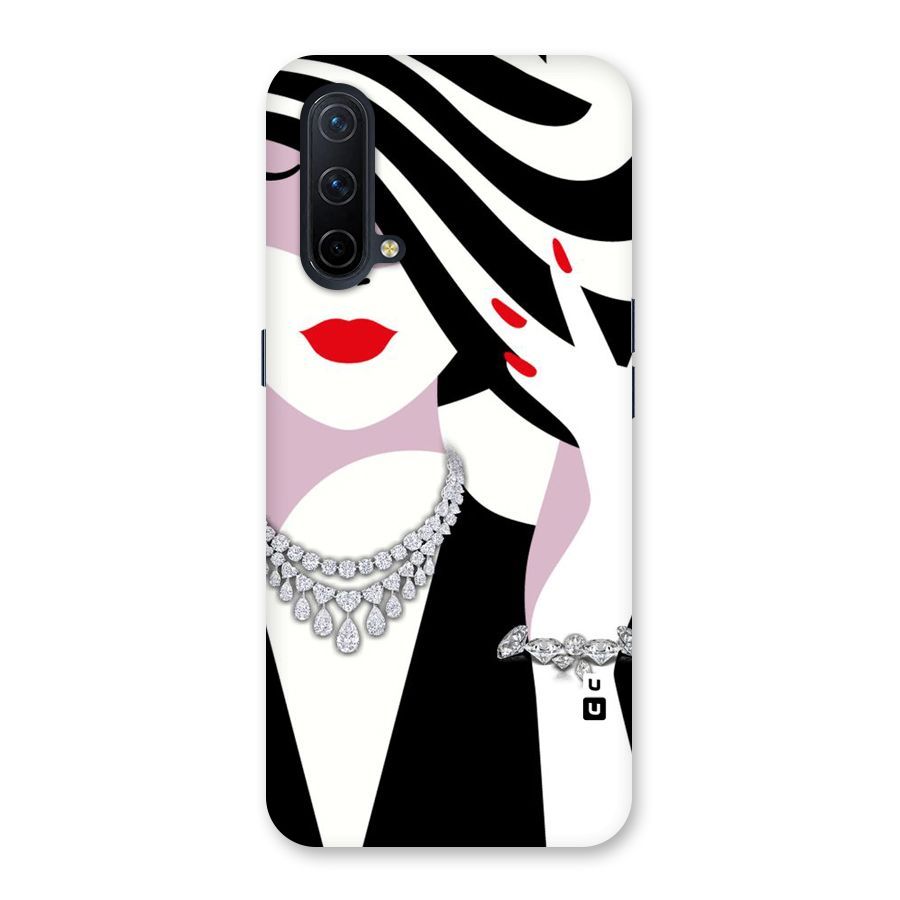 Women Beauty Back Case for OnePlus Nord CE 5G
