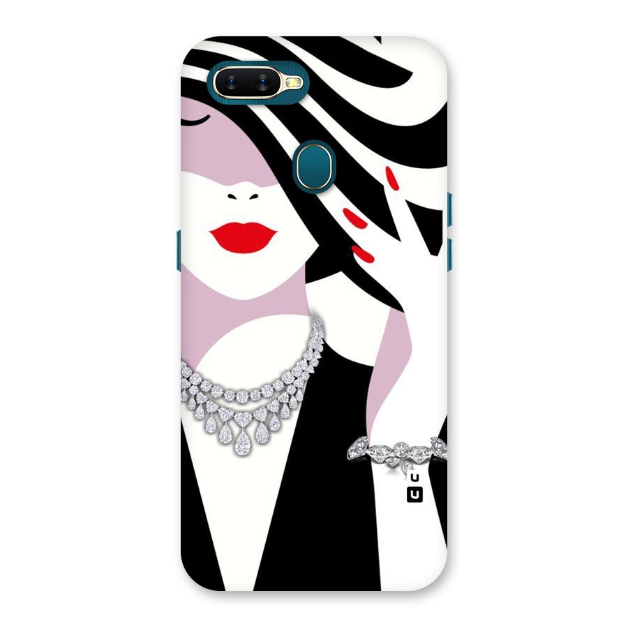 Women Beauty Back Case for Oppo A11k