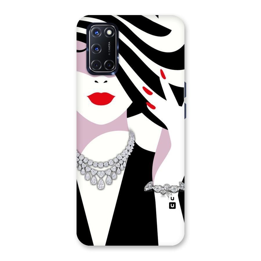 Women Beauty Back Case for Oppo A52