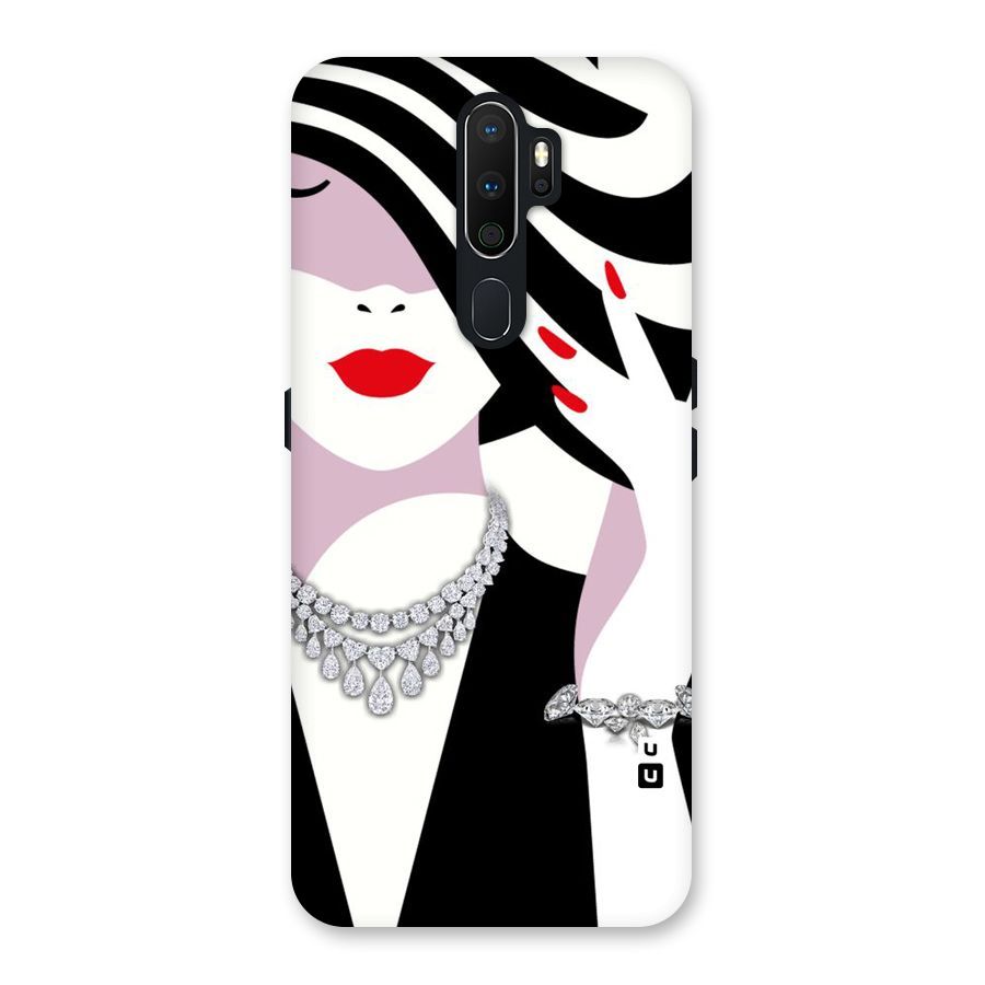 Women Beauty Back Case for Oppo A5 (2020)