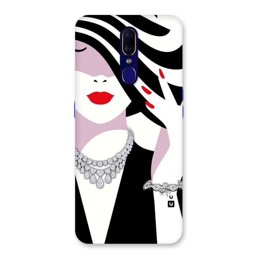 Women Beauty Back Case for Oppo A9