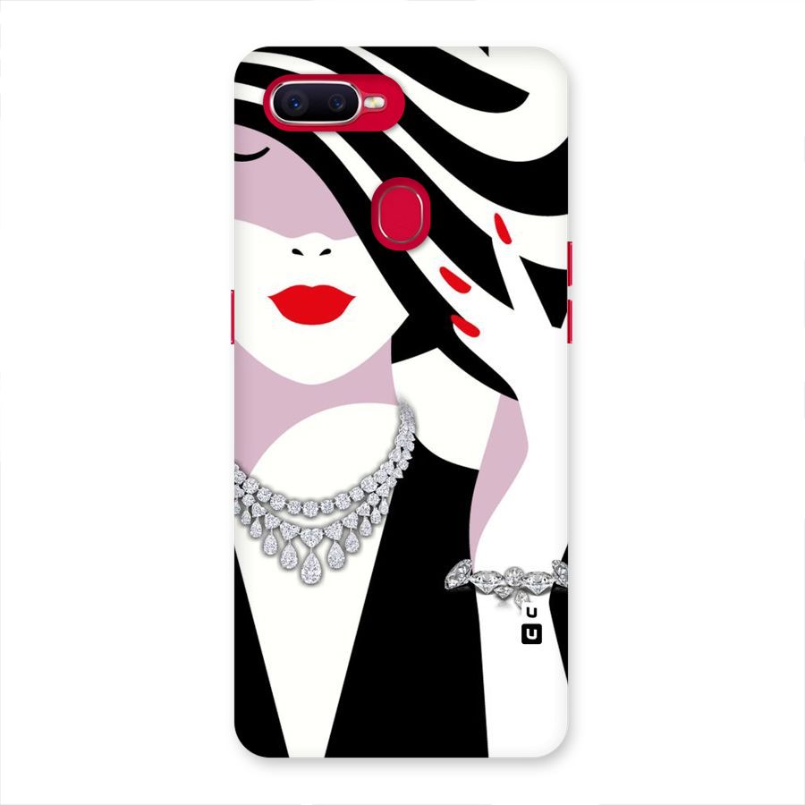 Women Beauty Back Case for Oppo F9 Pro