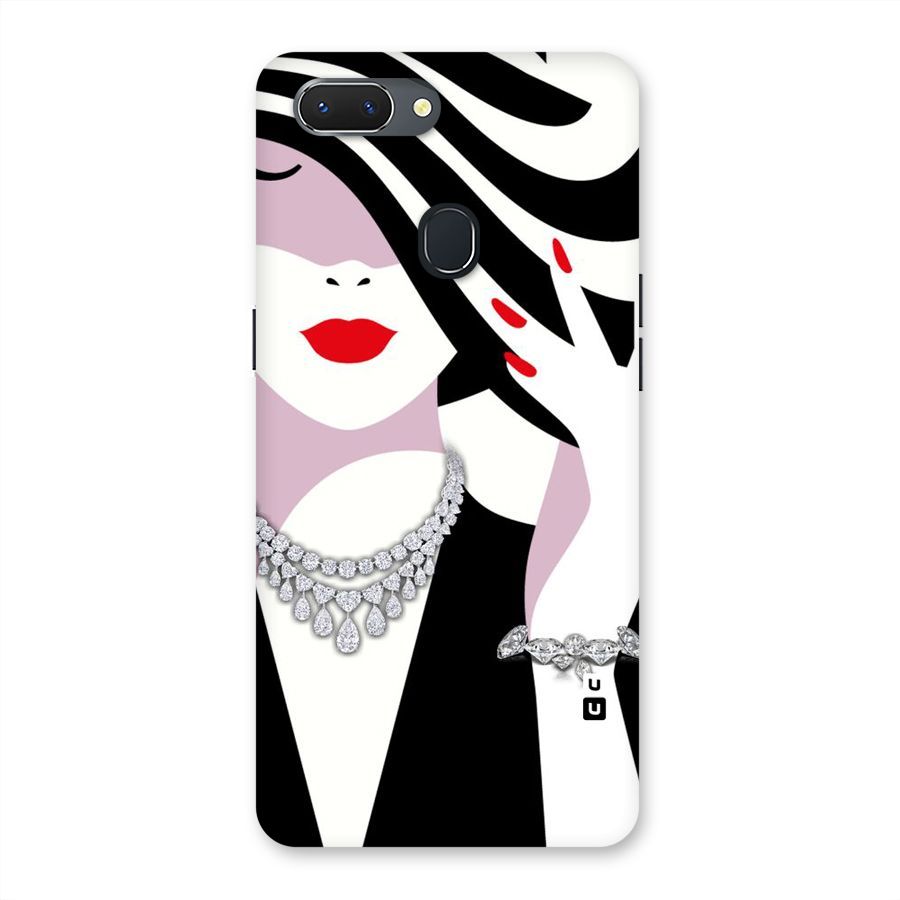 Women Beauty Back Case for Oppo Realme 2