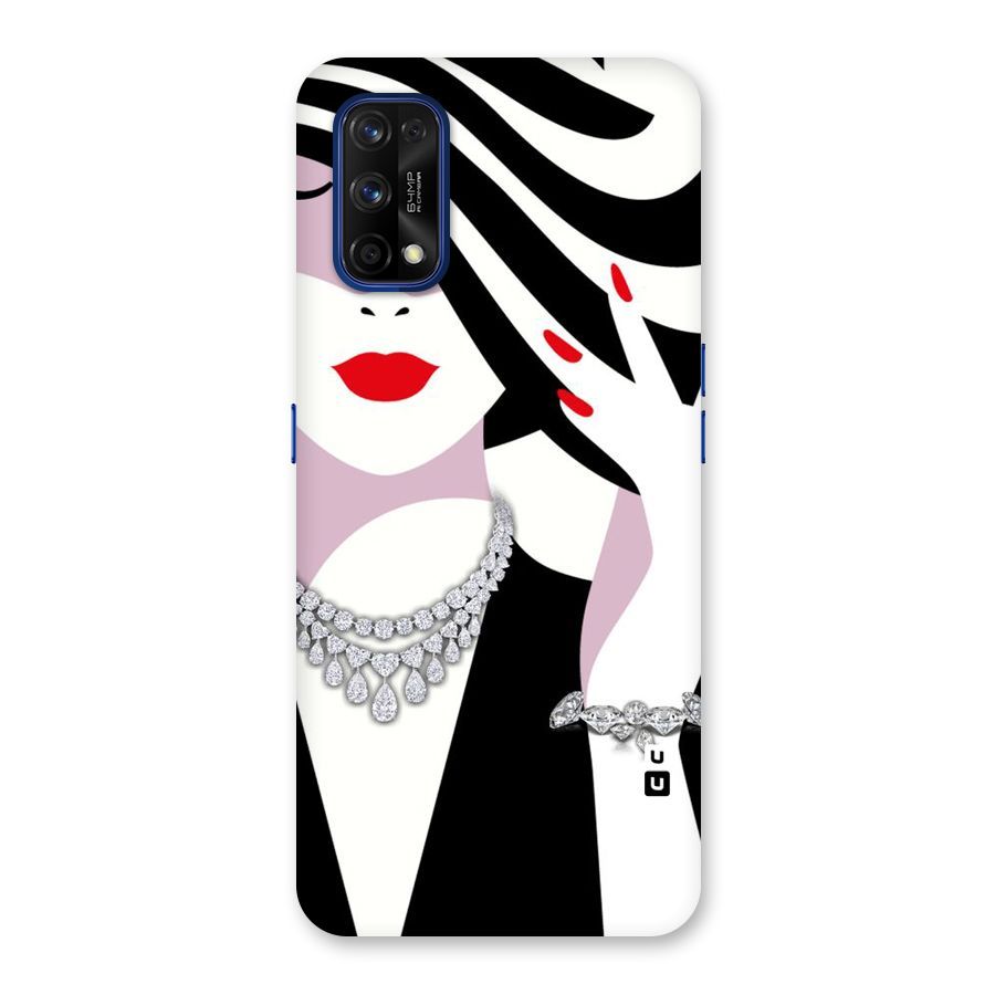 Women Beauty Back Case for Realme 7 Pro