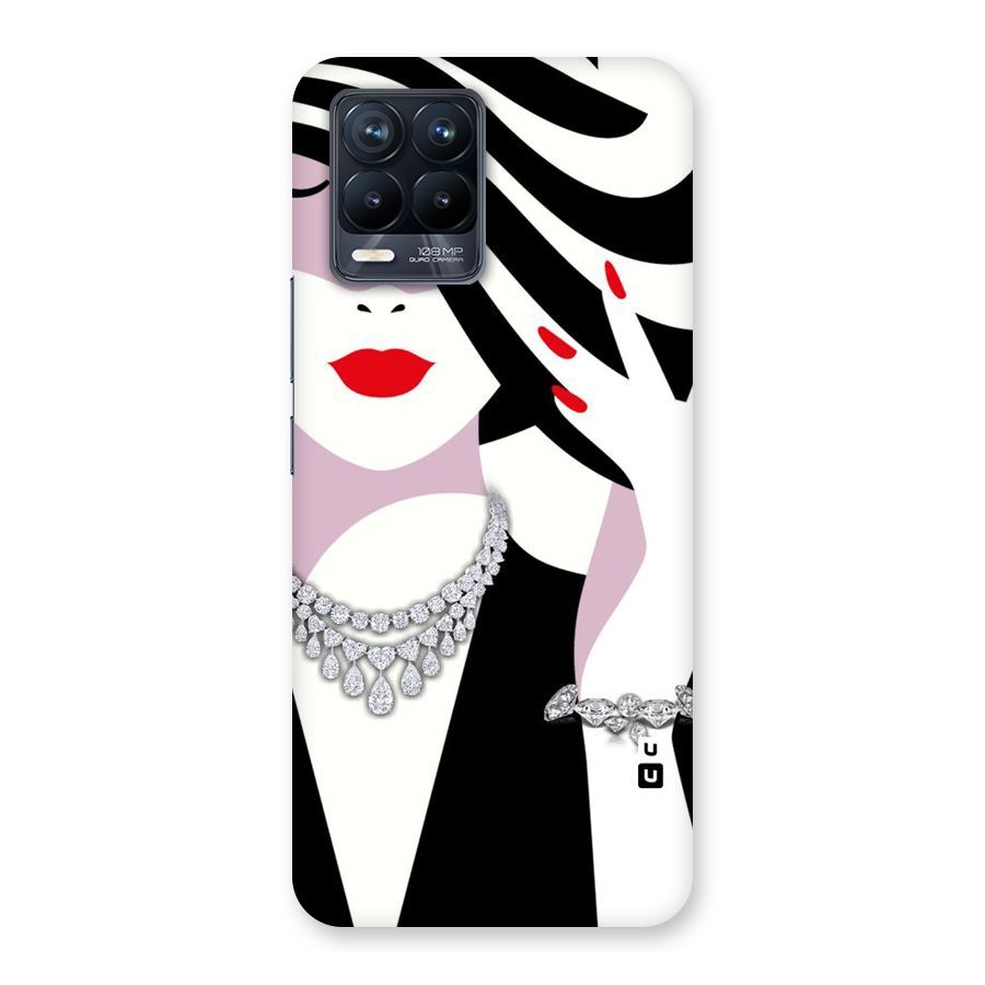 Women Beauty Back Case for Realme 8 Pro