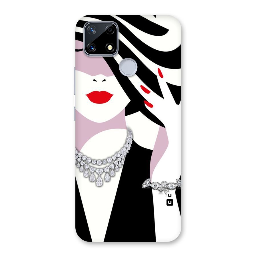 Women Beauty Back Case for Realme Narzo 20