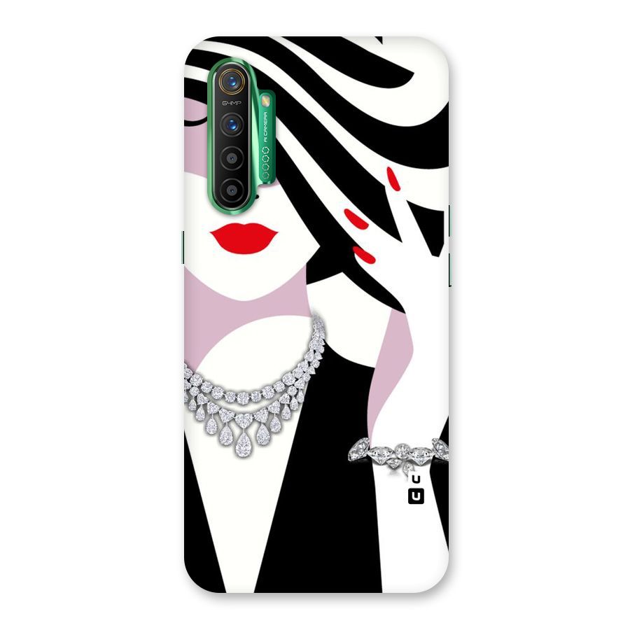 Women Beauty Back Case for Realme X2