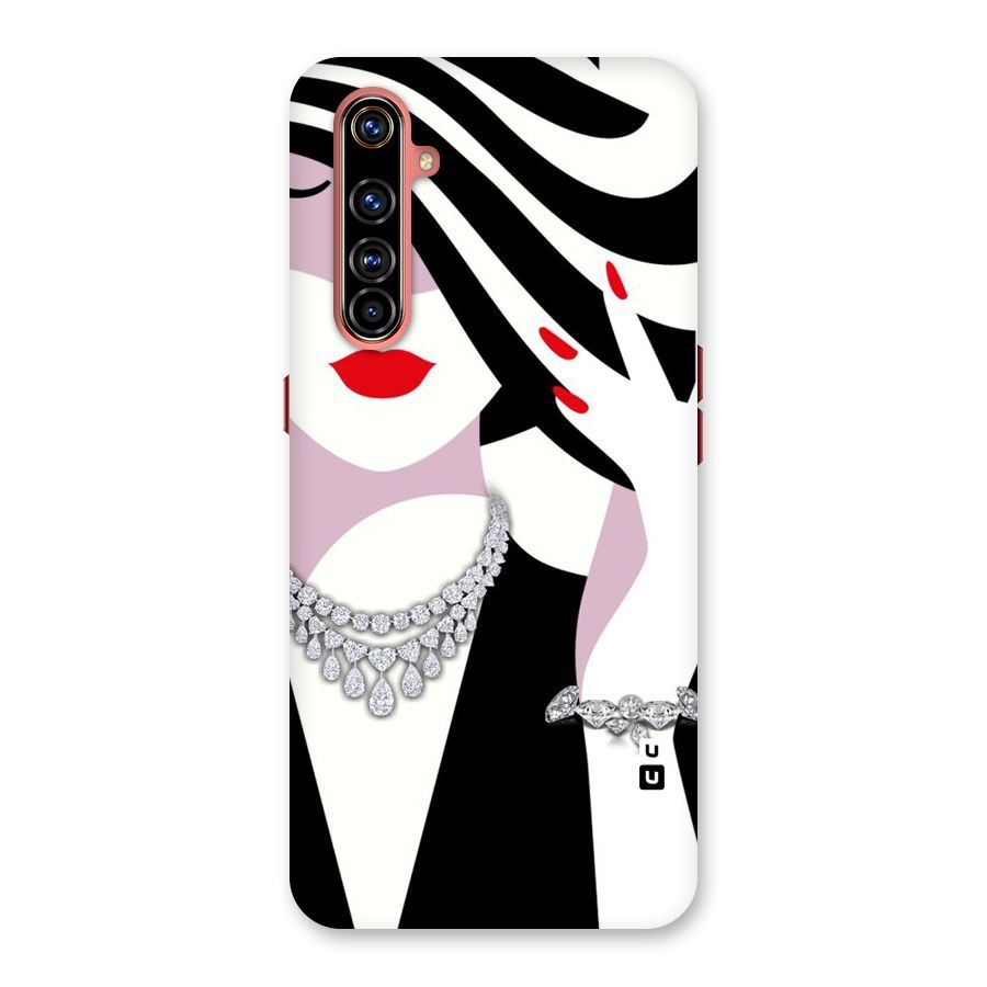 Women Beauty Back Case for Realme X50 Pro