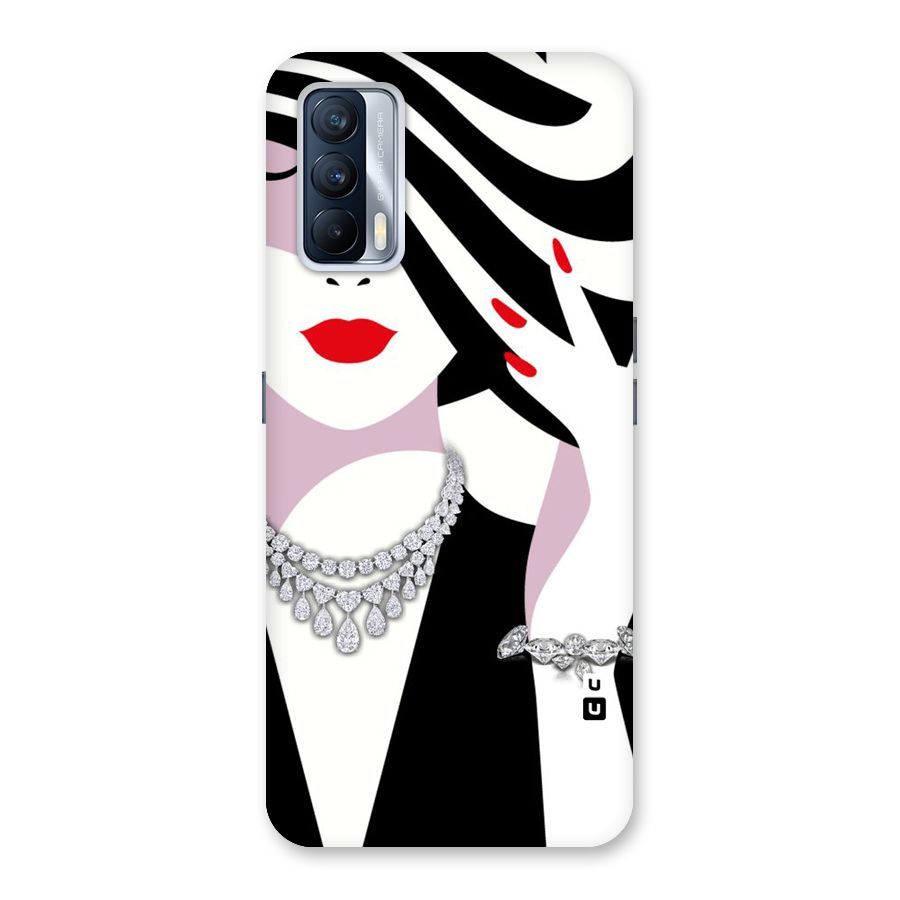 Women Beauty Back Case for Realme X7