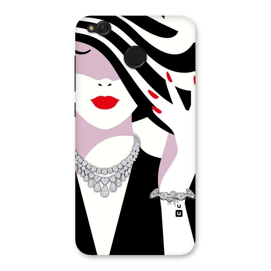 Women Beauty Back Case for Redmi 4