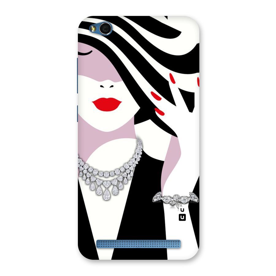 Women Beauty Back Case for Redmi 5A