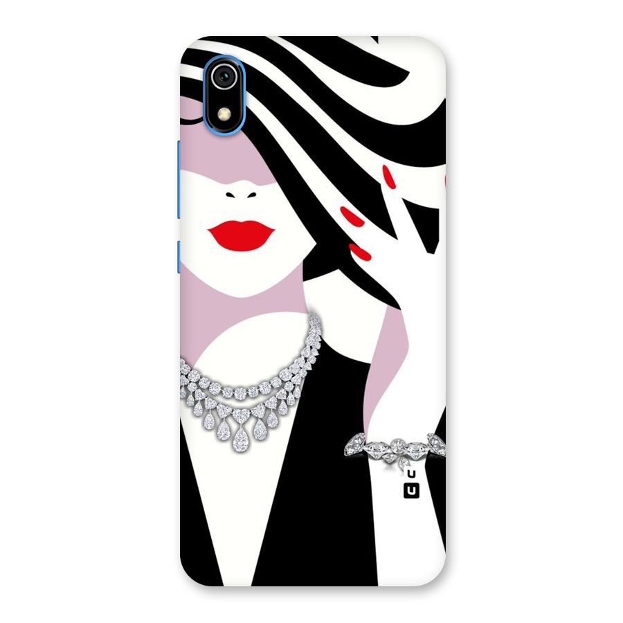Women Beauty Back Case for Redmi 7A