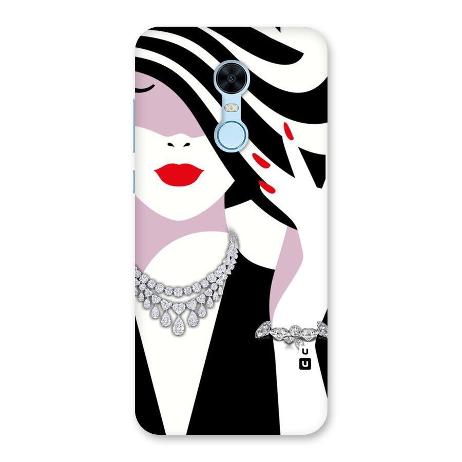 Women Beauty Back Case for Redmi Note 5