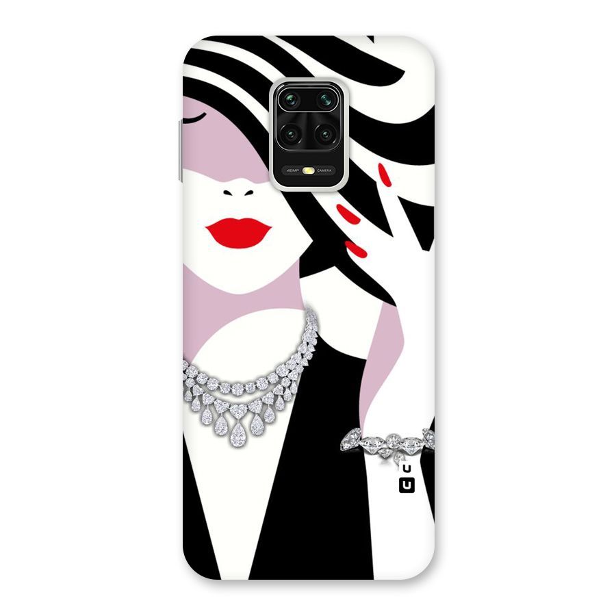 Women Beauty Back Case for Redmi Note 9 Pro Max