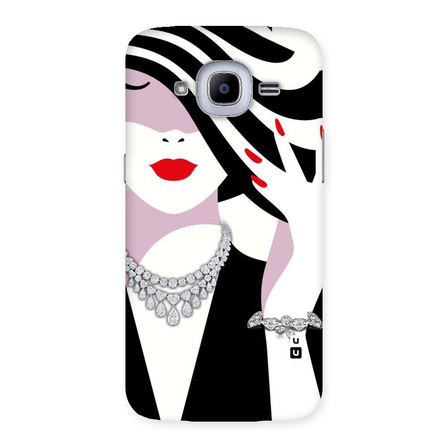 Women Beauty Back Case for Samsung Galaxy J2 2016