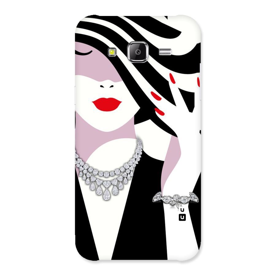 Women Beauty Back Case for Samsung Galaxy J2 Prime