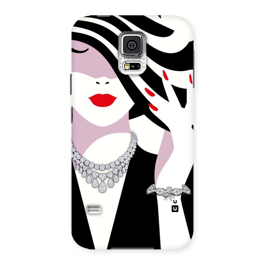 Women Beauty Back Case for Samsung Galaxy S5