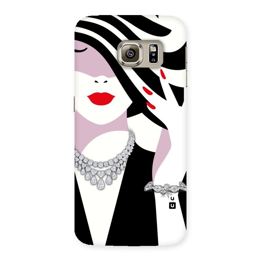 Women Beauty Back Case for Samsung Galaxy S6 Edge