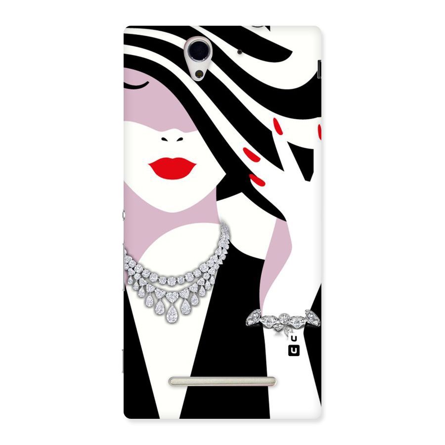 Women Beauty Back Case for Sony Xperia C3