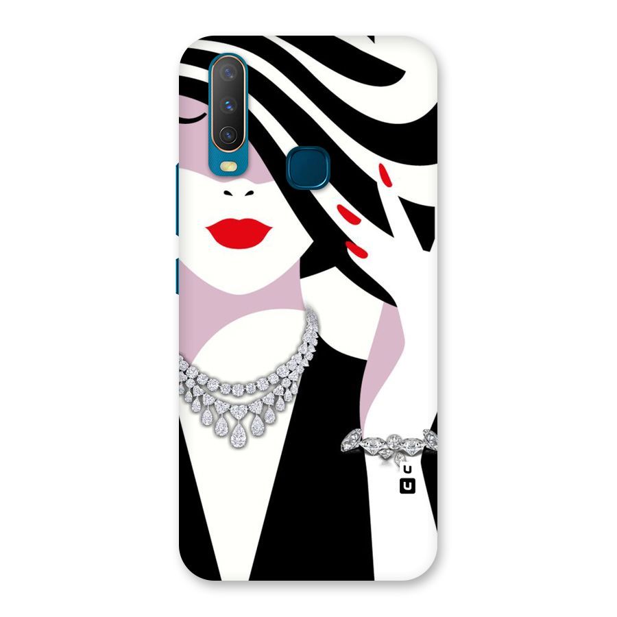 Women Beauty Back Case for Vivo Y11