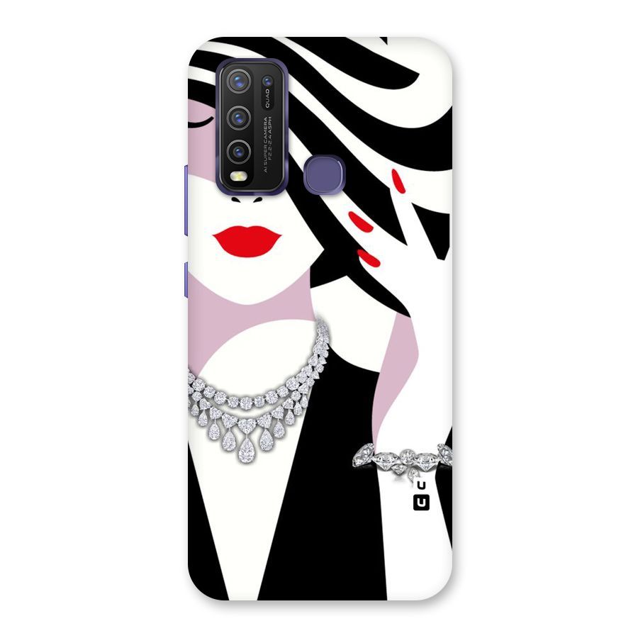Women Beauty Back Case for Vivo Y50