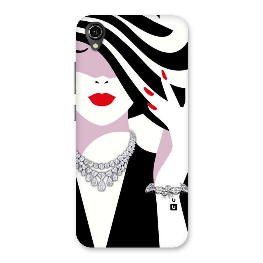 Women Beauty Back Case for Vivo Y90